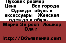 Пуховик размер 42-44 › Цена ­ 750 - Все города Одежда, обувь и аксессуары » Женская одежда и обувь   . Марий Эл респ.,Йошкар-Ола г.